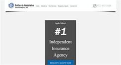 Desktop Screenshot of insurewithbutler.com