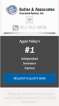Mobile Screenshot of insurewithbutler.com